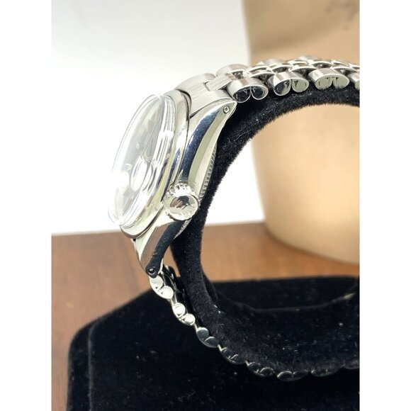 Rolex Women's Watch 6517 Oyster Perpetual Date Blue Dial Swiss Automatic 25mm - Picture 7 of 13